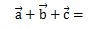 ベクトルの足し算3（式）