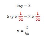 式の変形と移項の問題の答え6