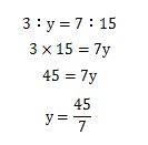 比の計算の問題の答え6