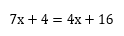 1次方程式の問題5