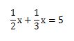 1次方程式の問題7