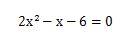 因数分解を使って2次方程式を解く問題5