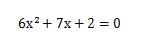 因数分解を使って2次方程式を解く問題6