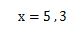 2次方程式を解の公式を使って解く問題6の答え