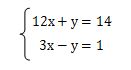 連立1次方程式の解き方8
