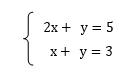 連立1次方程式の問題2