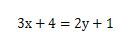 式の項に未知数を含んだ問題3