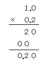 小数の掛け算の問題3の答え